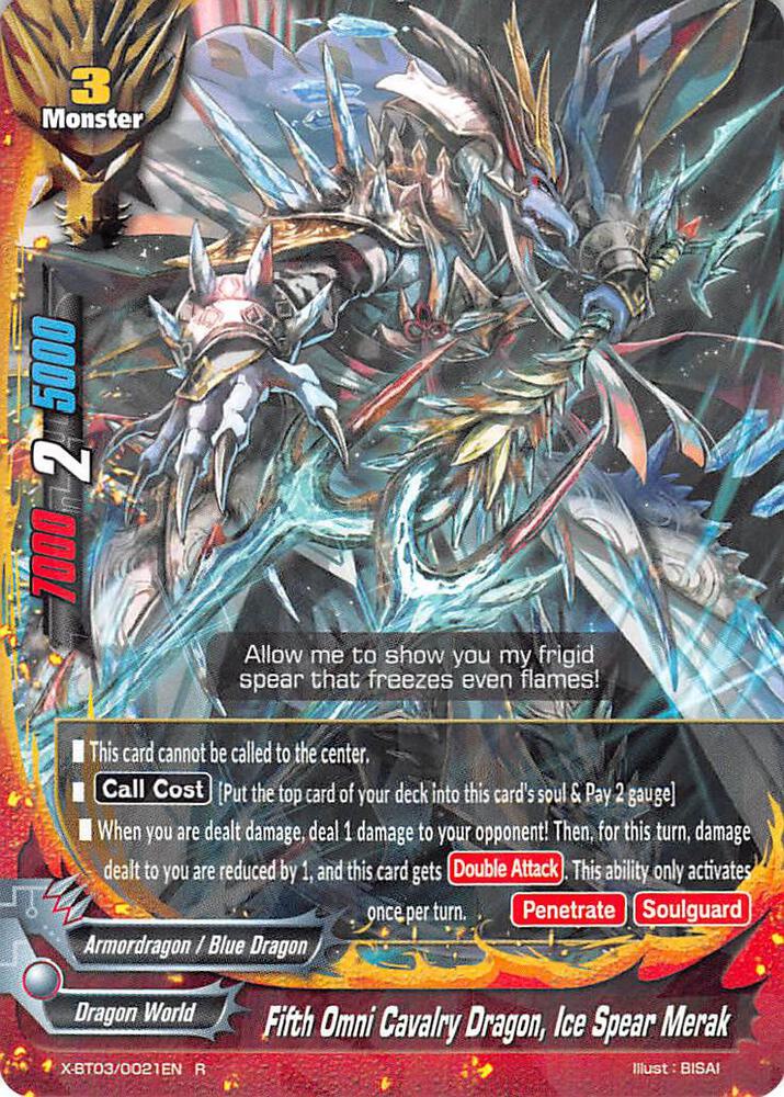 Fifth Omni Cavalry Dragon, Ice Spear Merak - Overturn! Thunder