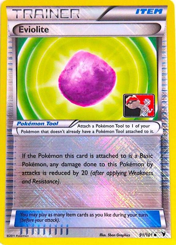 Eviolite - 91/101 (Championship Promo) 091/101 from League & Championship Cards