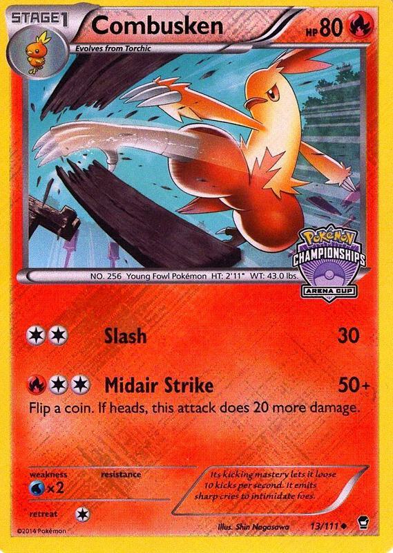 Combusken - 13/111 (Arena Cup Championships) 013/111 from League & Championship Cards