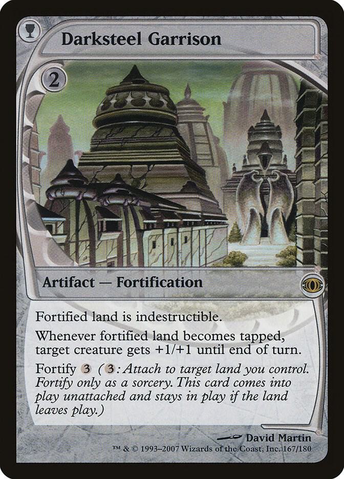 mtg 稀少 4枚セット 切り崩し 英語版 ダーク プロモ dmu Darksteel Garrison - Future Sight - Magic: The Gathering