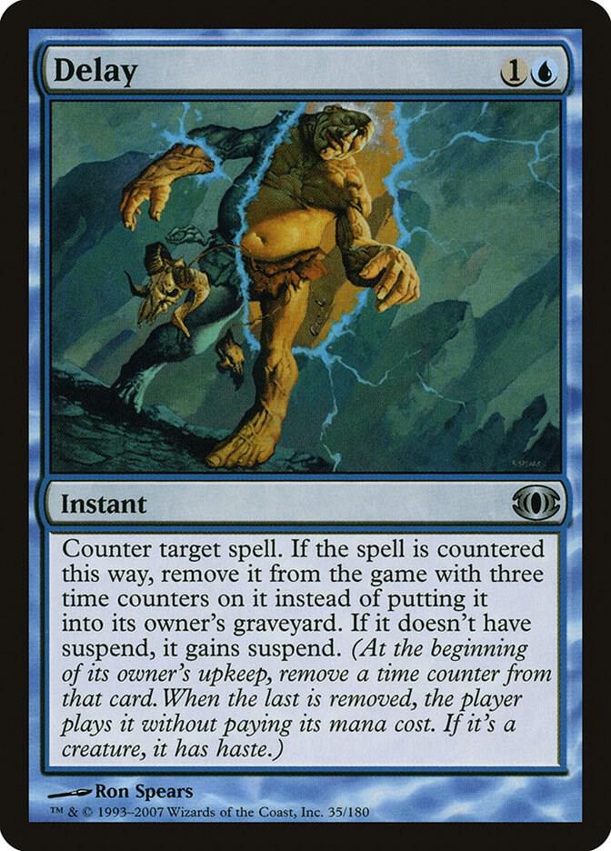 Delay - Future Sight - Magic: The Gathering - TCGplayer.com Delay - Future Sight - Magic: The Gathering - TCGplayer.com