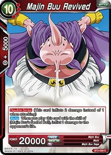 Majin Buu Revived card art