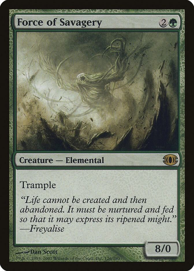 Force of Savagery - Future Sight - Magic: The Gathering