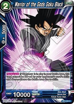 Warrior of the Gods Goku Black #BT2-055 — Union Force