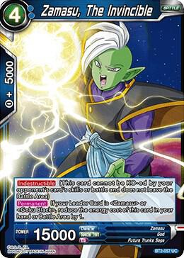 Zamasu, The Invincible #BT2-057 — Union Force