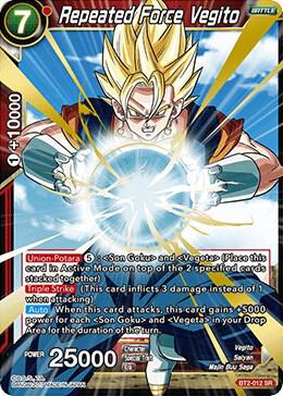 Repeated Force Vegito #BT2-012 — Union Force