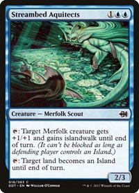 Streambed Aquitects - Duel Decks: Merfolk vs. Goblins - Magic: The Gathering card