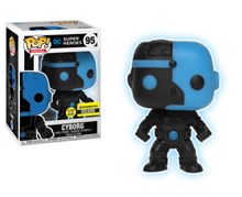 Cyborg (Silhouette) (Glow in the Dark) (Entertainment Earth Exclusive)