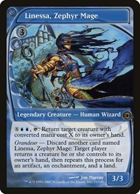 Linessa, Zephyr Mage (Foil)