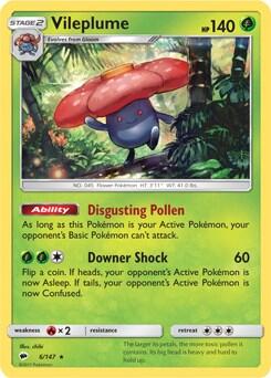 Vileplume - 6/147 (Prerelease Kit Exclusive)