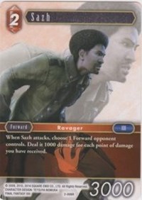 Sazh Alternate Art Promo