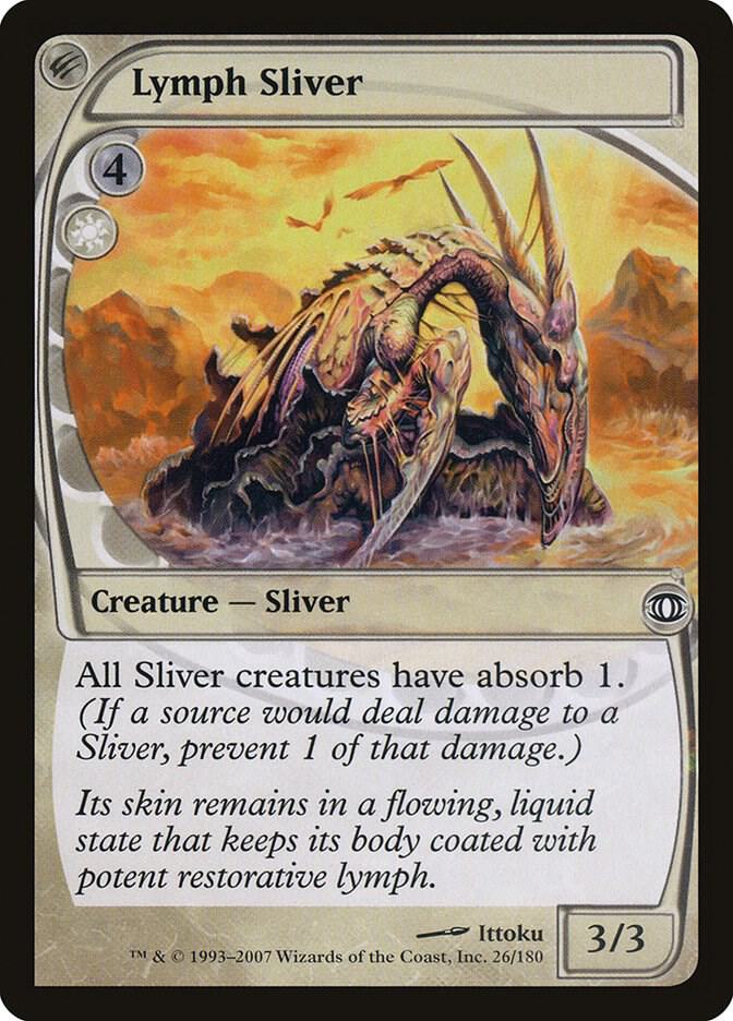 Lymph Sliver 26 card