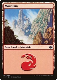 Mountain (063) - Duel Decks: Merfolk vs. Goblins - Magic: The Gathering card