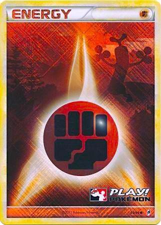 Fighting Energy - 93/95 (Play! Pokemon) 093/095 from League & Championship Cards