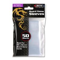 Board Game Sleeves Mini (59mm x 92mm) - Clear (50-Pack) - BCW Card Sleeves  - Card Sleeves - TCGplayer.com
