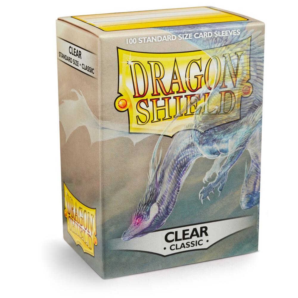 Dragon Shield Classic - Clear (100-Pack) - Dragon Shield Card Sleeves - Card  Sleeves - TCGplayer.com