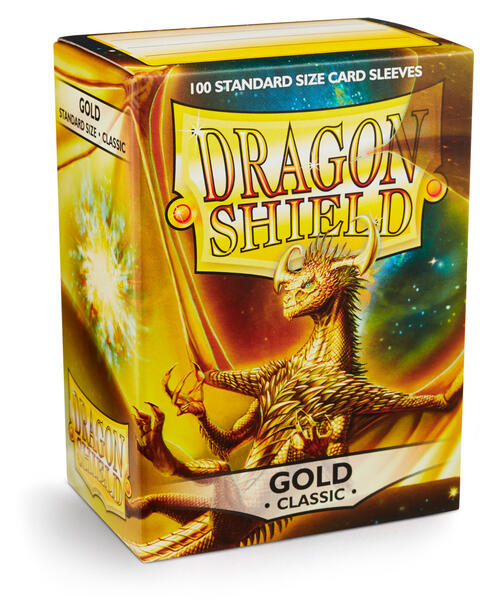 Dragon Shield - Gold (100-Pack) - Dragon Shield Card Sleeves