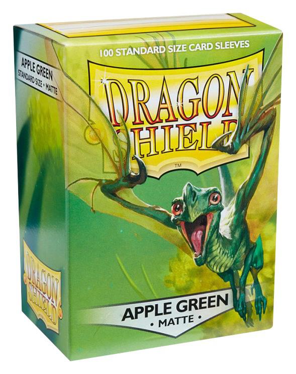 Dragon Shield Matte Sleeves - Apple Green (100-Pack) - Dragon