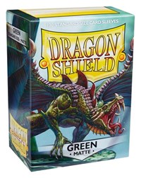 Dragon Shield Matte Sleeves - Green (100-Pack) · Dragon Shield Card Sleeves