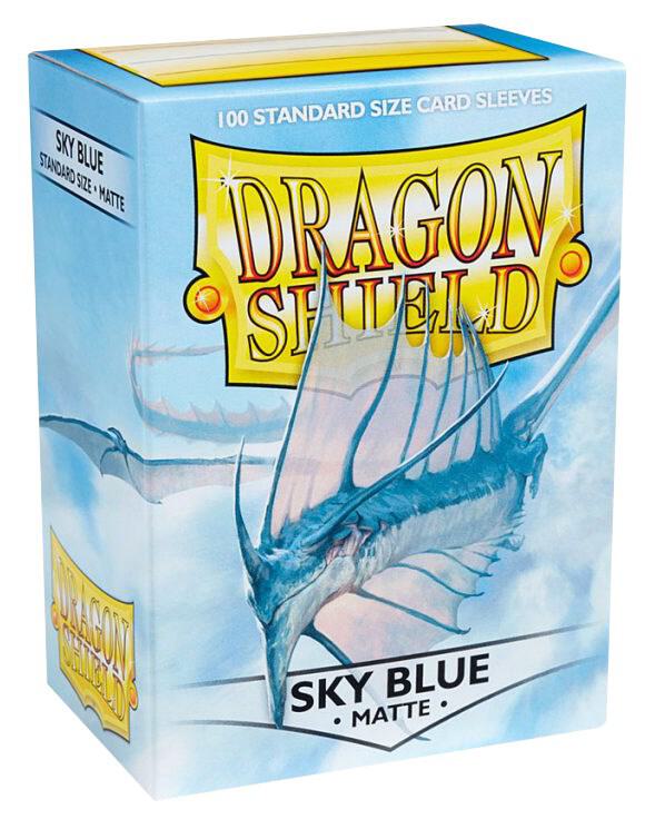 Dragon Shield - Matte Sky Blue - 100 Sleeves