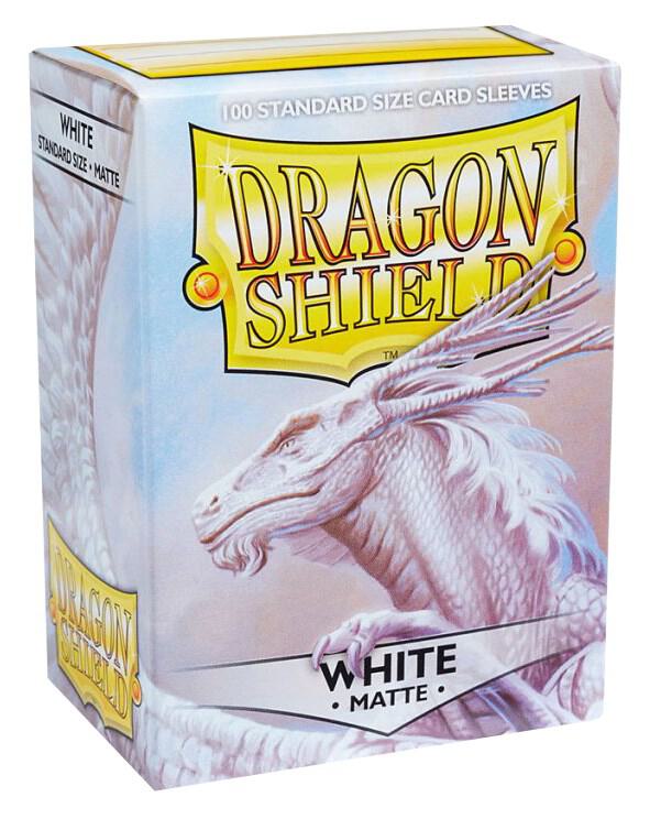 Dragon Shield - White - Matte Sleeves