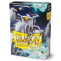 Dragon Shield Matte Japanese Sleeves - White (60-Pack) · Dragon Shield Card Sleeves