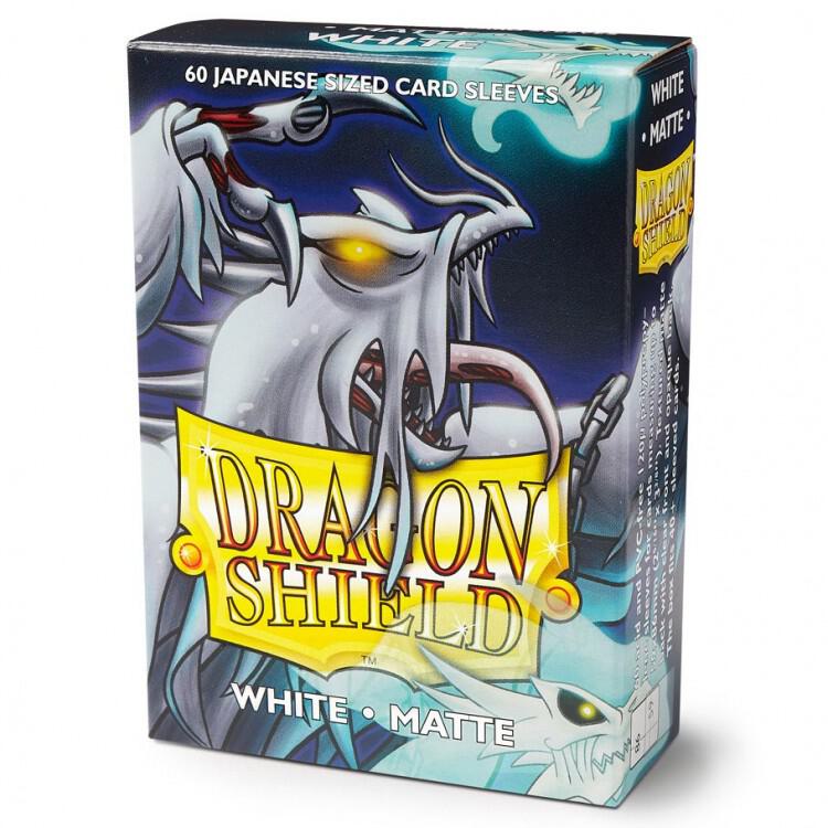 Dragon Shield Sleeves: Japanese Matte White