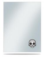 skull card sleeves their mind and all the knowledge it contains 60PCS 66x91mm Matte finish Purple