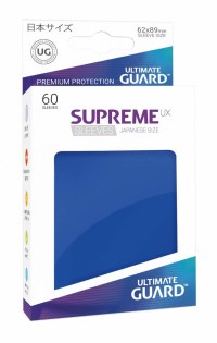 Gloss Sleeve - Supreme UX Sleeves Japanese Blue (60-Pack) · Ultimate Guard Card Sleeves