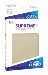 Gloss Sleeve - Supreme UX Sleeves Japanese Sand (60-Pack) · Ultimate Guard Card Sleeves