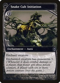 Snake Cult Initiation - Future Sight - Magic: The Gathering card