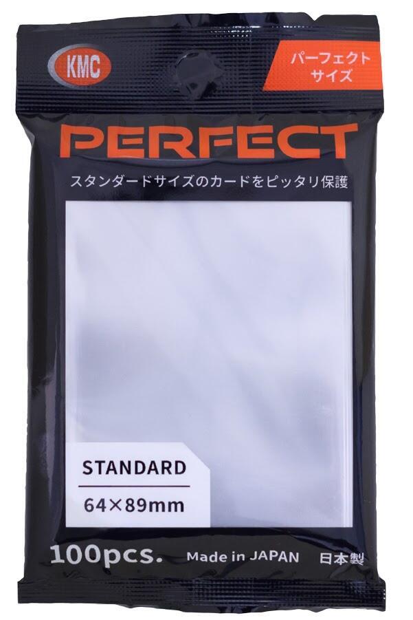 KMC Full Sized - Perfect Size Sleeves - Clear (100-Pack) - KMC Card Sleeves  - Card Sleeves - TCGplayer.com