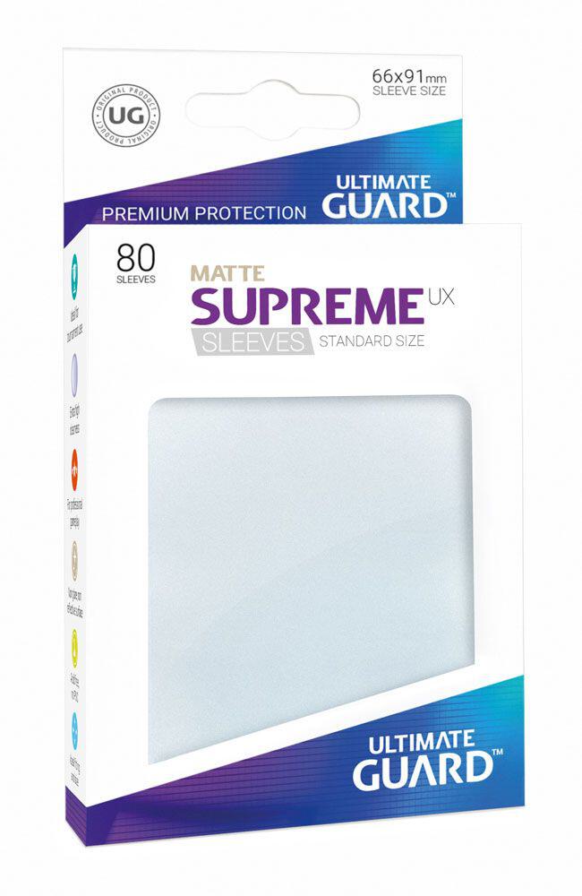Matte Frosted Sleeve - Supreme UX Sleeves (80-Pack) - Ultimate Guard Card  Sleeves - Card Sleeves - TCGplayer.com