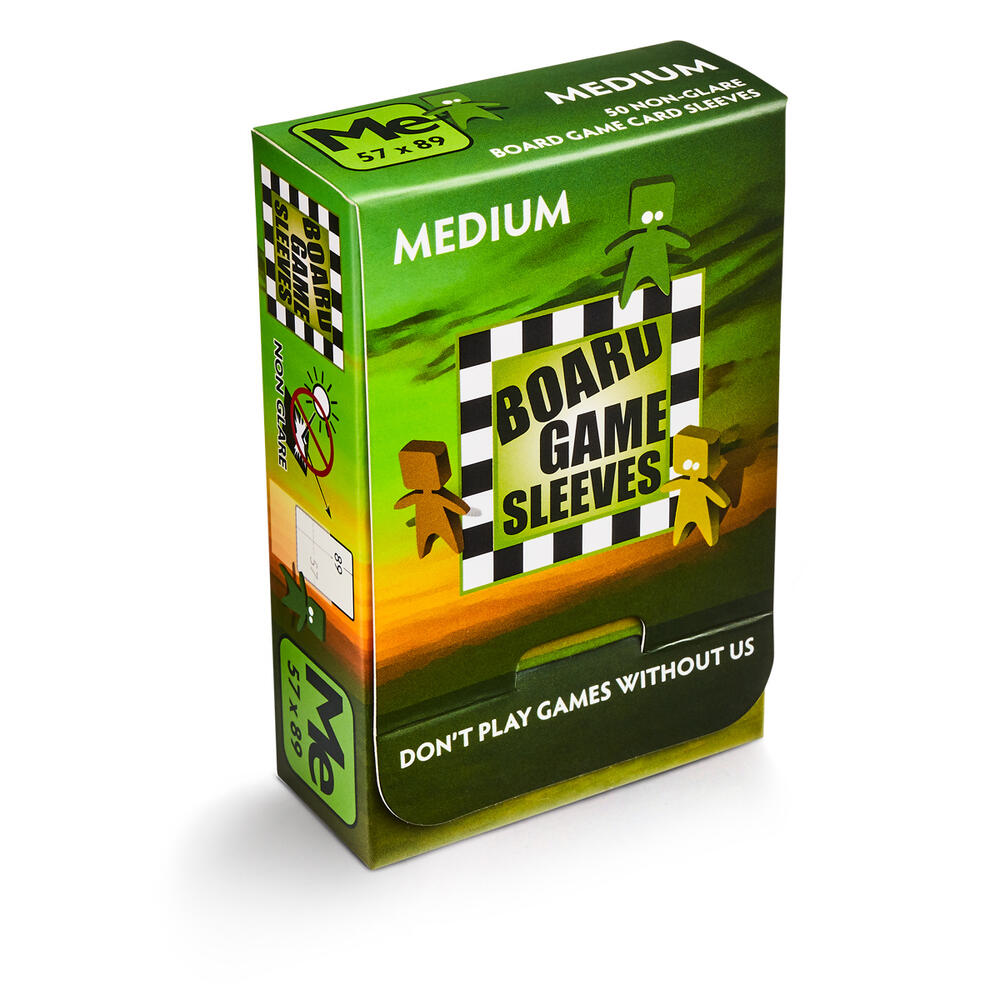 Non-Glare Board Game Sleeves - Medium (50-Pack) - Arcane Tinmen Card Sleeves  - Card Sleeves - TCGplayer.com
