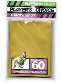 Player's Choice Standard Card Sleeves - Gold (60-Pack) · Player's Choice Card Sleeves