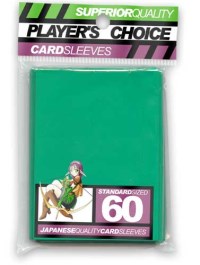 Player's Choice Card Sleeves Player's Choice Standard Card Sleeves - Green (60-Pack)