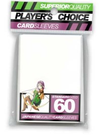 Player's Choice Card Sleeves Player's Choice Standard Card Sleeves - White (60-Pack)