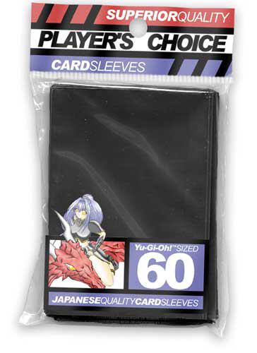 Card Supplies Black Card Sleeves [60 ct]