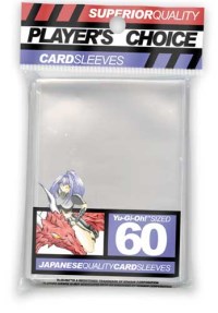 Player's Choice Card Sleeves Player's Choice Yu-Gi-Oh! Card Sleeves - Clear (60-Pack)