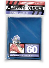 Player's Choice Card Sleeves Player's Choice Yu-Gi-Oh! Card Sleeves - Metallic Blue (60-Pack)