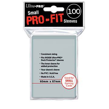 pro fit card sleeves Ultra Pro Small Pro