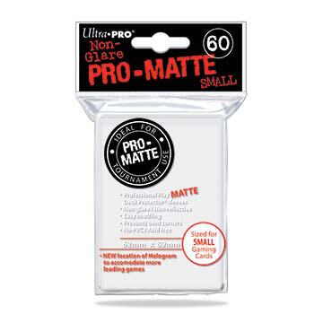 Ultra Pro - Small Deck Protector Sleeves Matte - White Ultra Pro - Small Deck Protector Sleeves Matte - White