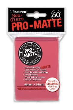 PRO MATTE Card Sleeves - Solid Black, 50 Pack - Perfect For Magic & Trading Cards - View #6
