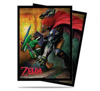 zelda card sleeves The Legend of Zelda: Link and Gannon Battle Deck Protector sleeves  (65-Pack) - Ultra Pro Card Sleeves - Card Sleeves