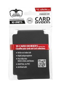 Card Dividers Standard - Black (10-Pack) · Ultimate Guard Card Dividers