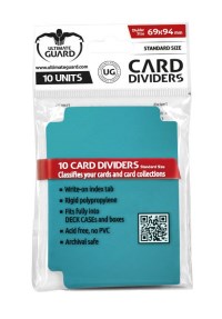 Card Dividers Standard - Petrol (10-Pack) · Ultimate Guard Card Dividers