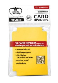 Card Dividers Standard - Yellow (10-Pack) · Ultimate Guard Card Dividers