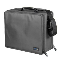 Large Card Case - Charcoal (3-Row Max Capacity Tray plus 8 Dividers) · Pirate Lab Card Cases