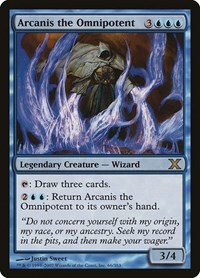 Arcanis the Omnipotent - 10th Edition - Magic: The Gathering card