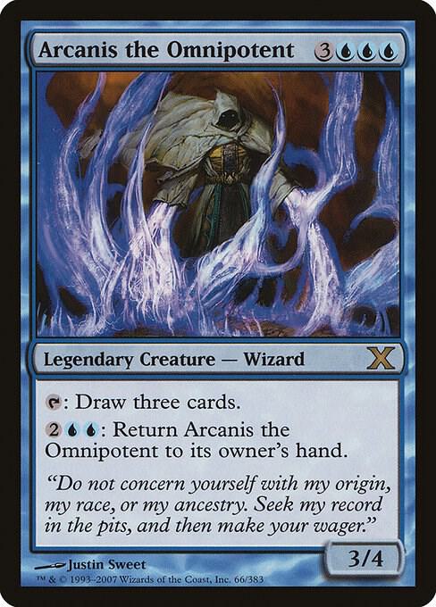 Arcanis the Omnipotent - 10th Edition - Magic: The Gathering